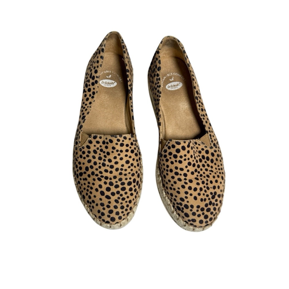 Dr‎ Schools Leopard Print Platform Comfort Loafer   Shoes Size 6 1/2